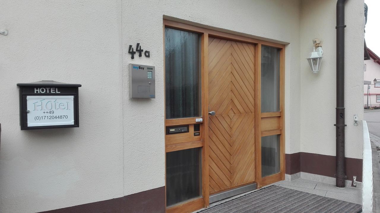 Hotel am Hindenburgplatz Appenweier Buitenkant foto